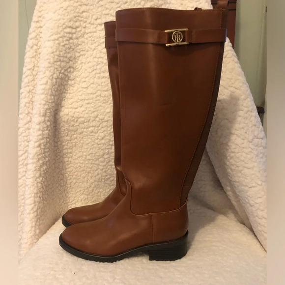 NWOT Tommy Hilfiger Iviann High Shaft Riding Knee Boots - Picture 10 of 13